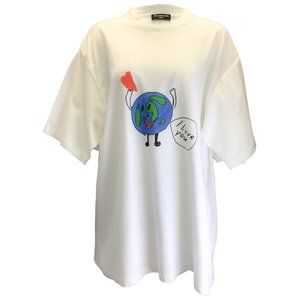 balenciaga earth shirt